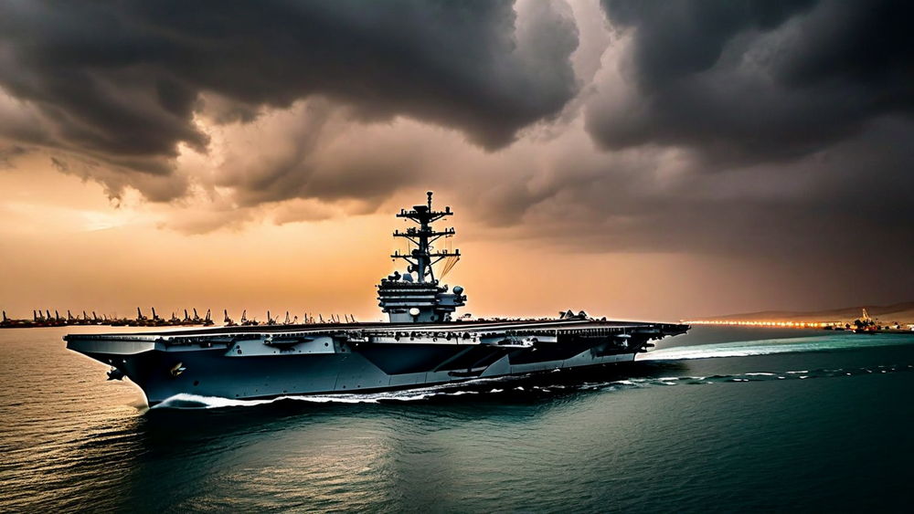 U.S. Navy Blockade of Iranian Ports Sparks Global Shipping Tensions