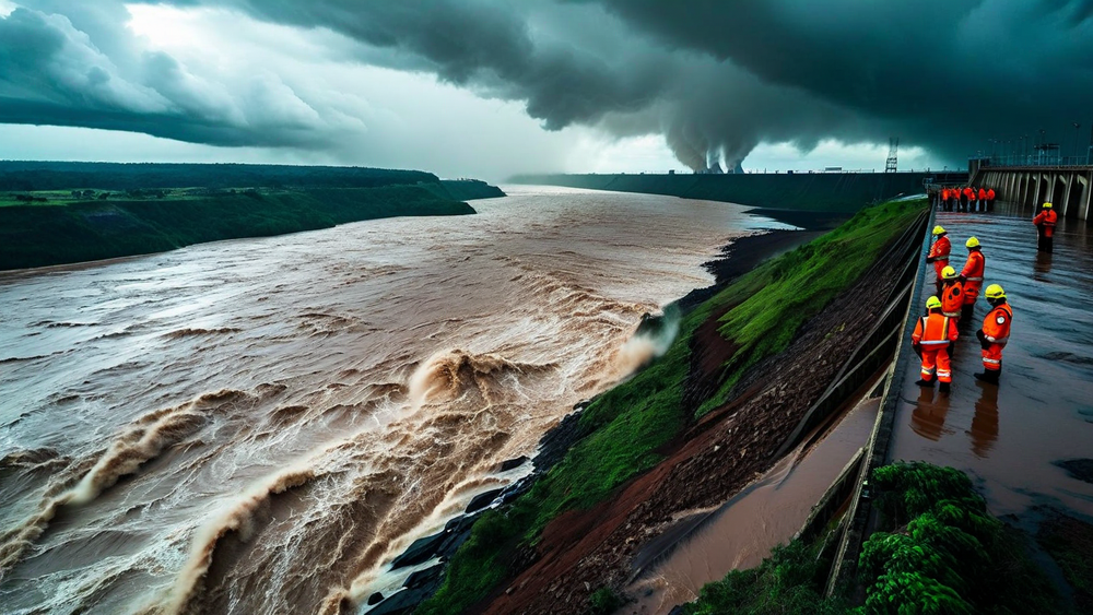 Record Paraná River Floods Displace 30,000, Threaten Regional Stability