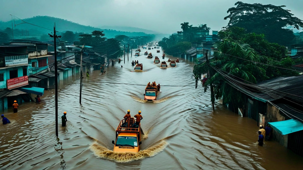 Monsoon Floods in India: 127 Dead, 2 Million Displaced
