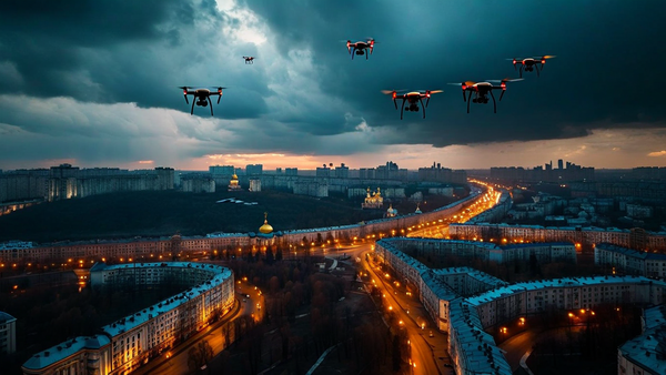 Russia's Massive Drone Barrage: Ukraine Energy Crisis Impact