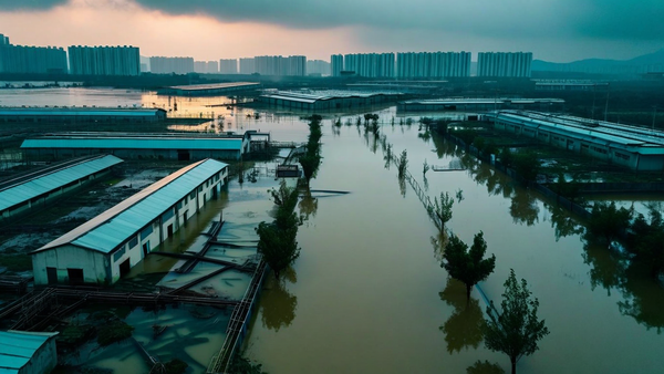 Severe Flooding in China: A $10 Billion Climate-Induced Manufacturing Disruption